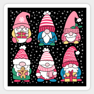 Cute christmas gnomes Magnet